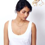 Guardian Angel Medallion Cross Simulated Pearl Rosary Beads Necklace Gold Plated - Image 9