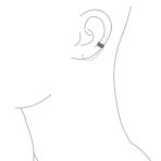 Set of 2 Celtic Ear Cuff Cartilage Trinity Triskele Flower Leaf Wrap Earrings - Image 4