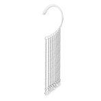 Right Fashion Fringe Cascade Ear Cuff Cartilage Hook Crystal Earring Silver Tone - Image 2