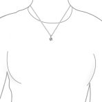 1.5CTW CZ Birthstone Pendant Necklace in Sterling Silver - Image 13