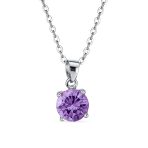 4CTW Round Yellow CZ Solitaire Stud Earrings & Pendant Necklace Set .925 Sterling Silver - Image 19