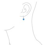 Good Luck Amulet Turkish Translucent Green Glass Evil Eye Bracelet .925 Sterling Silver 7.5 Inch - Image 72