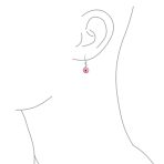 Spiritual Protection Multicolor Nazar Evil Eye Dangle Earrings Sterling Silver - Image 11