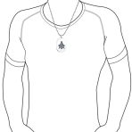 Set of 2 Black Blue Freemason Compass Masonic Dog Tag Necklace Stainless Steel - Image 5