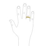Plain Simple Dome Ring Wedding Band Gold Plated Silver Tone Stainless Steel 5MM - Image 6
