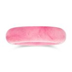 Good Luck Energy Smooth Stackable Natural Gemstone Jade Band Ring - Image 9