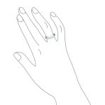 Simple Dome Russian Triple Rolling Wedding Band .925 Sterling Silver - Image 3