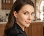 Briolette Teardrop CZ Dangle Chandelier Earrings Sterling Silver Gemstone - Image 9