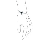 Nautical Sea Turtle Abalone Shell Bangle Bracelet in Sterling Silver - Image 2