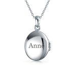 Abalone Oval Family Tree Of Life Locket Photos Pendant Necklace .925 Sterling Silver - Image 6