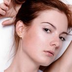 14K Gold Plated Ear Cuff Cartilage Freshwater Pearl Spiral - Image 4