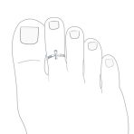 Set of 2 Egyptian Ankh Cross and Celtic Trinity Knot Midi Toe Ring Silver - Image 3
