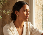 Casual Twisted Wide Half Hoop Clip-On Earrings for Non-Pierced Ears SilverGold - Image 5