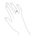 Classic 3CT Princess Cut Cubic Zirconia Solitaire Engagement Ring .925 Sterling Silver - Image 3