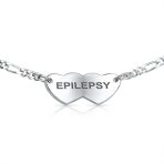 Dainty Heart Shape Red Medical Identification Blank ID Bracelet .925 Sterling Silver Wrist 6 -7 Inch - Image 10
