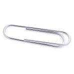 Executive Gift Sterling Silver Money Clip for Men - Large Strong Polished Finish