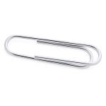 Executive Gift Sterling Silver Money Clip for Men - Large Strong Polished Finish
