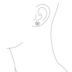 Filigree Butterfly Stud Earrings Sterling Silver Nature-Inspired Small Animals - Image 3