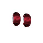 Set of 2 Translucent Murano Faceted Glass Charm Bead with Sterling Silver Core - Image 3
