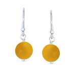 Set of 2 Natural Stone Bead Drop Earrings in Sterling Silver - Image 18