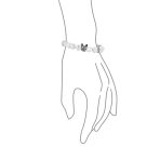 Pet Charm Frenchie French Bull Dog White Howlite Bead Stretch Bracelet - Image 4