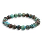 Natural Stone Multi Color Stackable Round 8MM Ball Beads Strand Stretch Bracelet - Image 14