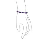 Natural Stone Multi Color Stackable Round 8MM Ball Beads Strand Stretch Bracelet - Image 84