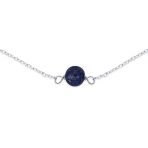 Bridal Tin Cup Freshwater Cultured Pearl Chain Station Necklace Sterling Silver - Image 12