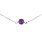 Bridal Tin Cup Freshwater Cultured Pearl Chain Station Necklace Sterling Silver - Image 11