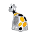 Orange Black Jungle Zoo Animal Charm Bead for European Bracelet Sterling Silver - Image 2