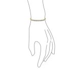Classic 12CTW Cubic Zirconia Solitaire CZ Tennis Bracelet Gold Plated 7.5 Inch - Image 8