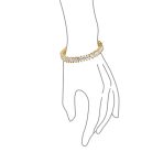 Alternating Marquise Shape Cubic Zirconia CZ 25 CTW Statement Tennis Bracelet - Image 10