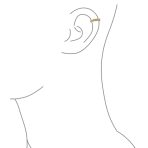 Minimalist Ear Cuff Cartilage CZ Band Clip Wrap Helix Earrings Sterling Silver - Image 8
