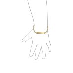 18K Gold Plated Tiny ID Bracelet for Small Wrists 5 Inch - Image 2