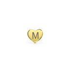 Tiny Minimalist 14K Gold Cartilage Ear Stud Helix Daith Heart Earring Screw Back - Image 41
