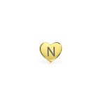 Tiny Minimalist 14K Gold Cartilage Ear Stud Helix Daith Heart Earring Screw Back - Image 42