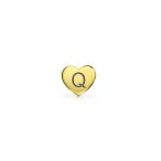 Tiny Minimalist 14K Gold Cartilage Ear Stud Helix Daith Heart Earring Screw Back - Image 45
