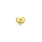 Tiny Minimalist 14K Gold Cartilage Ear Stud Helix Daith Heart Earring Screw Back - Image 54
