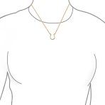 Equestrian Good Luck Charm Horseshoe Pendant Necklace Rose Gold Plated Silver - Image 6