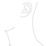 Tiny CZ Accent 14K Gold Pearl Helix Cartilage Ear Stud Earring Screw Back 1PC - Image 3