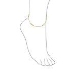 Dainty Romantic Love Knot Multi Infinity Symbol Anklet Ankle Bracelet Sterling Silver Size 9 To 9.5 Inch - Image 6