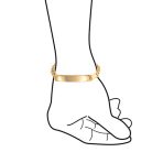 Gold Plated Identification Tag ID Bracelet Lightweight For Wrists - Image 8