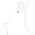 Traditional 2CT Round CZ Solitaire Clip-On Earrings - Gold Silver Non-Pierced 8MM - Image 30