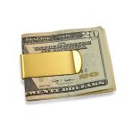 Set of 2 Large Wide Strong Money Clip Card Holder Gold Silver Stainless Steel - Image 5