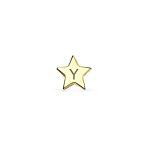 Minimalist Alphabet Cartilage Ear Stud Earrings 14K Gold USA Patriotic Design - Image 51