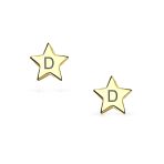 Minimalist 14K Gold Star Stud Earrings for Helix, Cartilage, and Lobe Piercing - Image 32