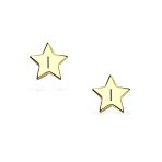Minimalist 14K Gold Star Stud Earrings for Helix, Cartilage, and Lobe Piercing - Image 37