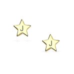 Minimalist 14K Gold Star Stud Earrings for Helix, Cartilage, and Lobe Piercing - Image 38