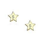 Minimalist 14K Gold Star Stud Earrings for Helix, Cartilage, and Lobe Piercing - Image 47