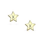 Minimalist 14K Gold Star Stud Earrings for Helix, Cartilage, and Lobe Piercing - Image 52